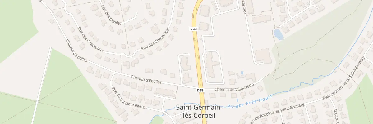 Plan du 10 Che d’Etiolles à Saint-Germain-lès-Corbeil