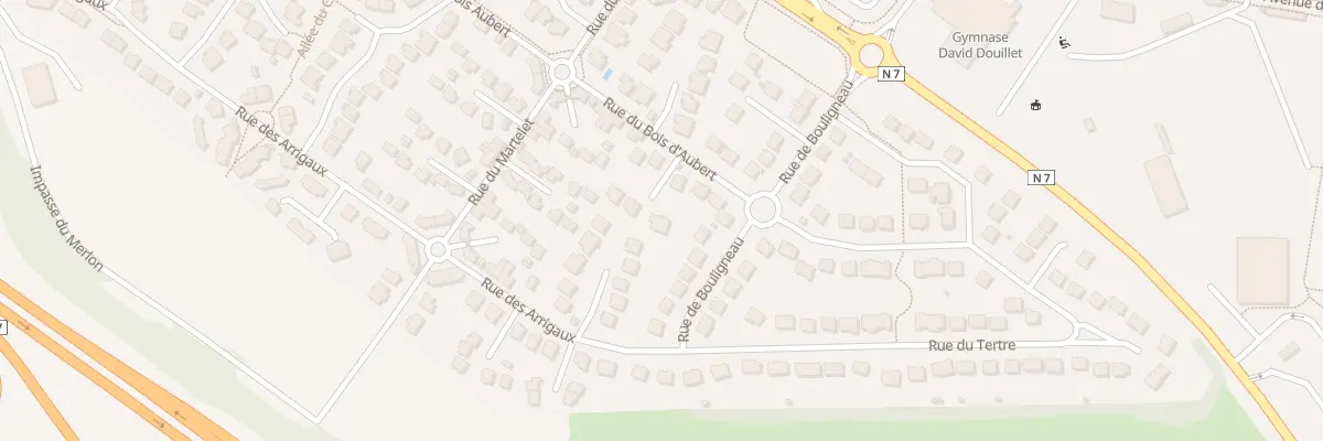 Plan du 65 Rue du Bois Aubert au Coudray-Montceaux