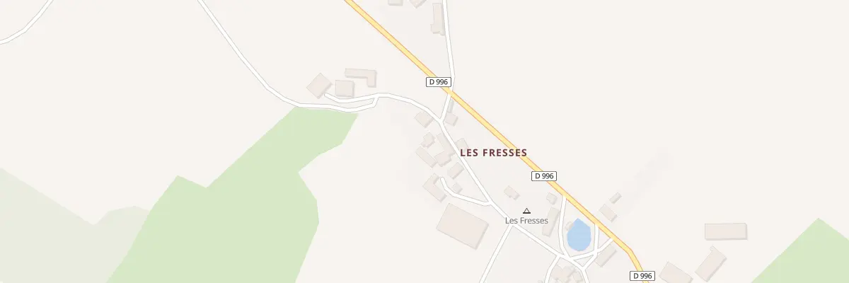 Plan du 4 Les Fresses à Saint-Julien-la-Genête