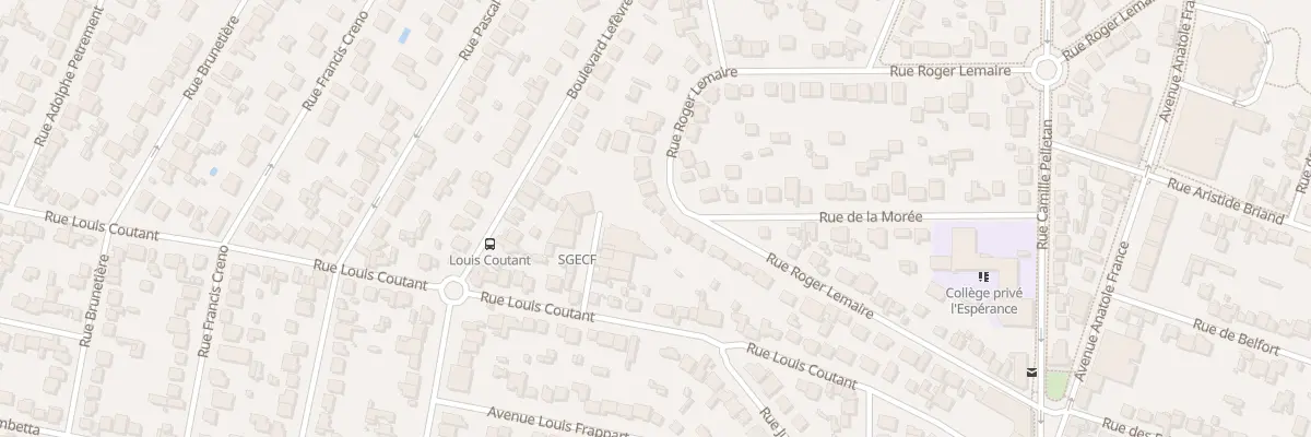 Plan du 47 Rue Roger Lemaire à Aulnay-sous-Bois