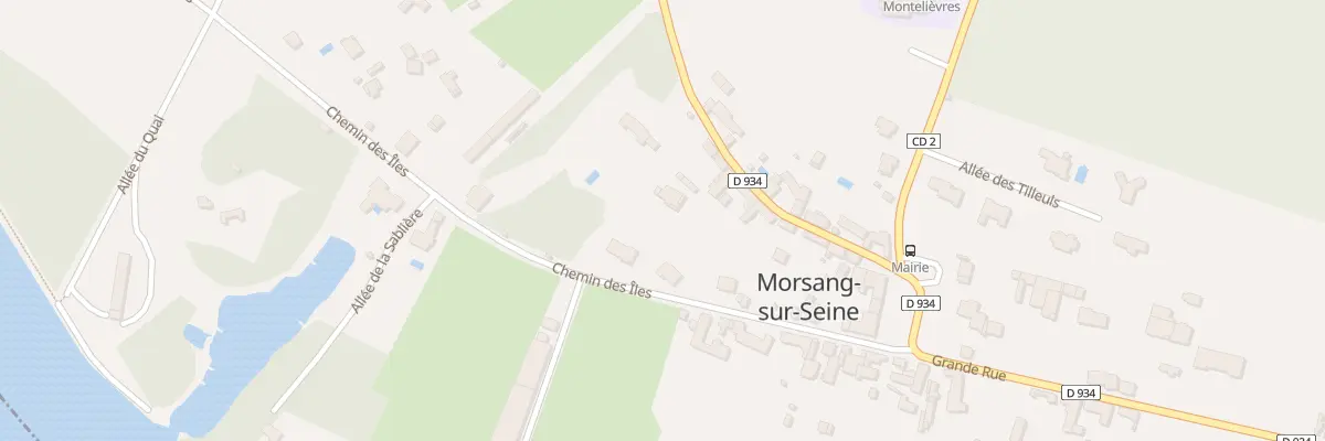 Plan du 12 Che des Iles à Morsang-sur-Seine