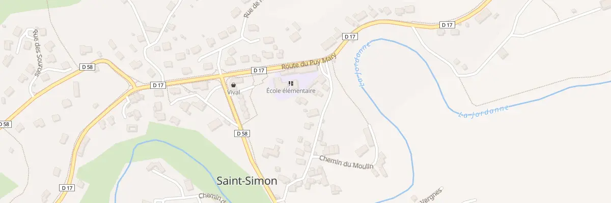 Plan du 15 Rue du Vieux Pont à Saint-Simon