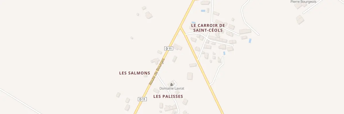 Plan du 402 Le Carroir de Saint-Ceols à Menetou-Salon