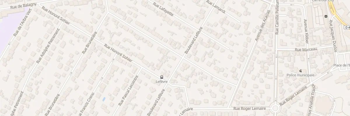 Plan du 17B Rue de Paradis à Aulnay-sous-Bois