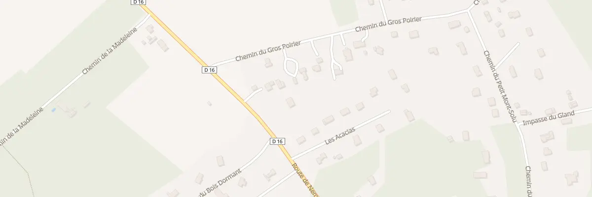 Plan du 36 Rte de Nemours à Noisy-sur-École