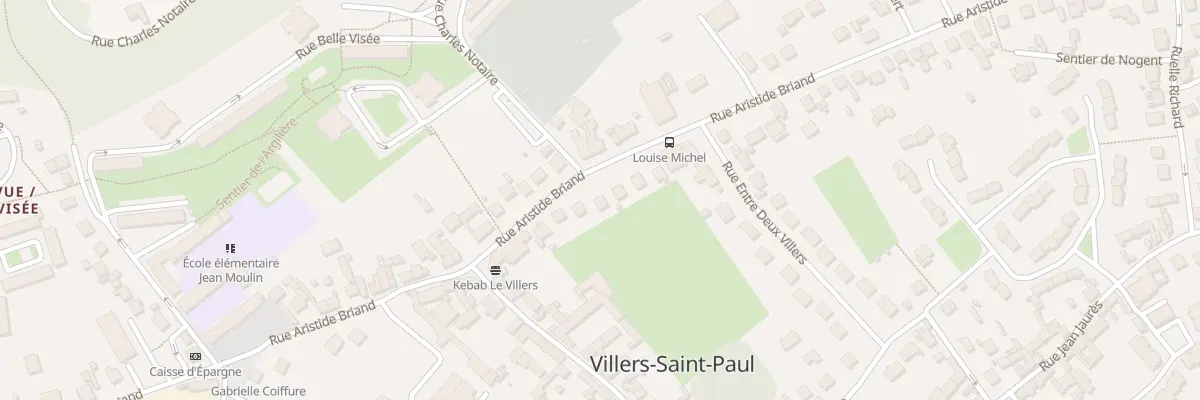 Plan du 54 Rue Aristide Briand à Villers-Saint-Paul