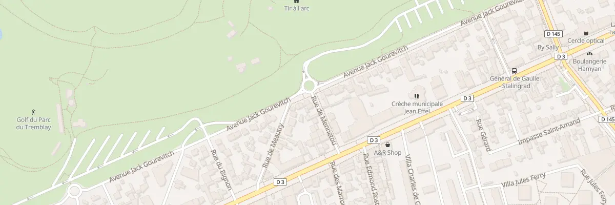Plan du 78 Av Jack Gourévitch à Champigny-sur-Marne
