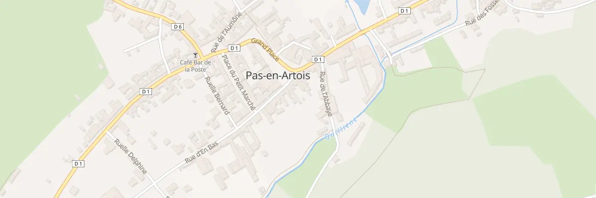 Plan du 2 Gpl Grand Place à Pas-en-Artois