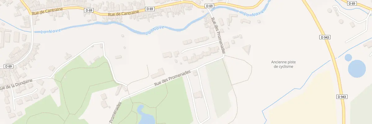 Plan du 40 Rue des Promenades à Lillers