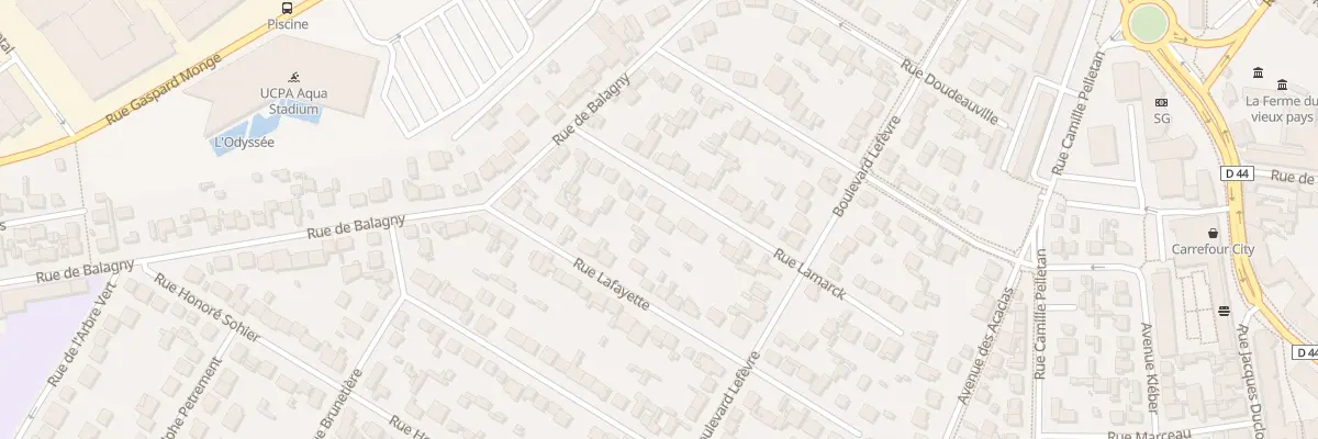 Plan du 27 Rue Lamarck à Aulnay-sous-Bois