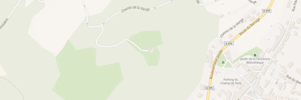 Plan du 9001 Chez la Plante à Bort-les-Orgues
