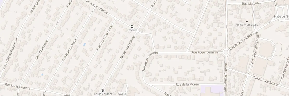 Plan du 61 Rue Roger Lemaire à Aulnay-sous-Bois