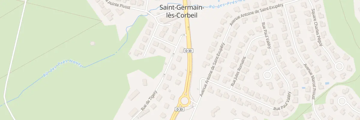 Plan du 54 Rue de Tigery à Saint-Germain-lès-Corbeil