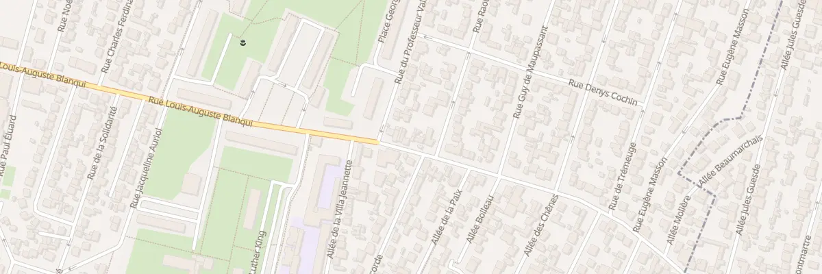 Plan du 141 Rue Louis Auguste Blanqui à Bondy