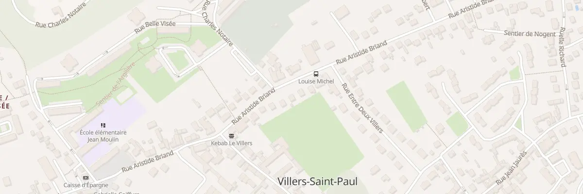 Plan du 54B Rue Aristide Briand à Villers-Saint-Paul