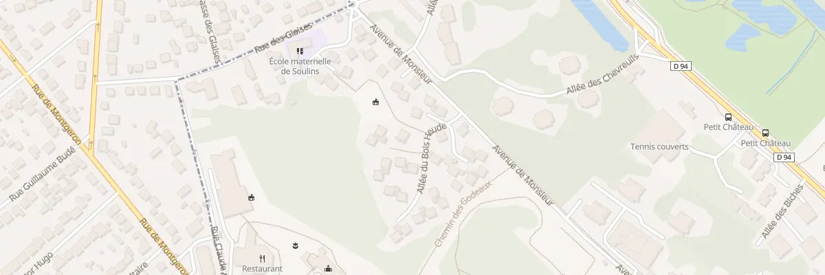 Plan du 53 Rue des Glaises à Brunoy
