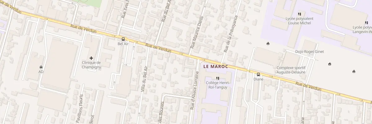 Plan du 66 Rue de Verdun à Champigny-sur-Marne