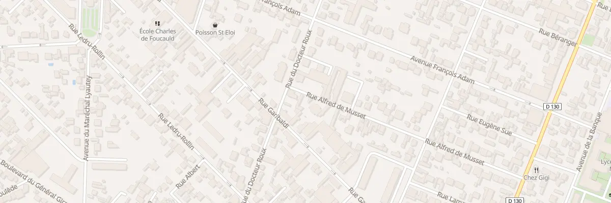 Plan du 4 Rue Alfred de Musset à Saint-Maur-des-Fossés