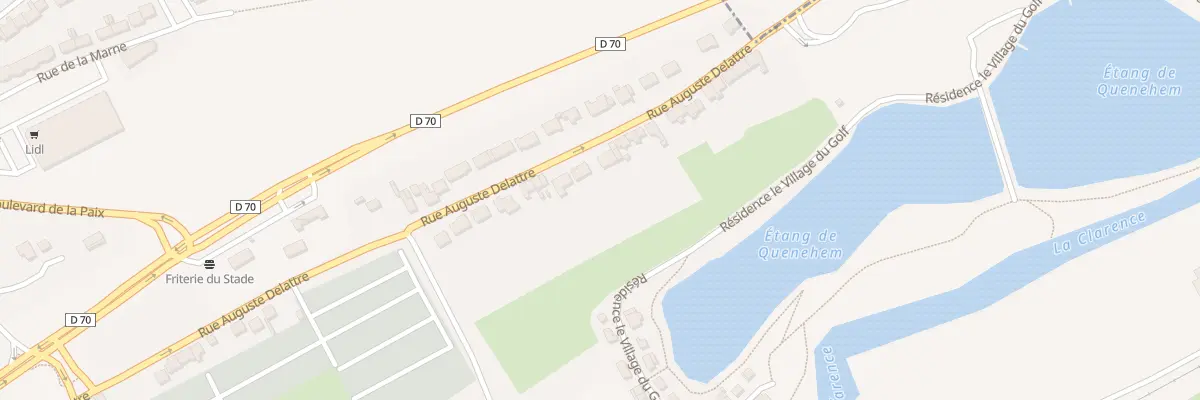 Plan du 116 Rue Auguste Delattre à Calonne-Ricouart