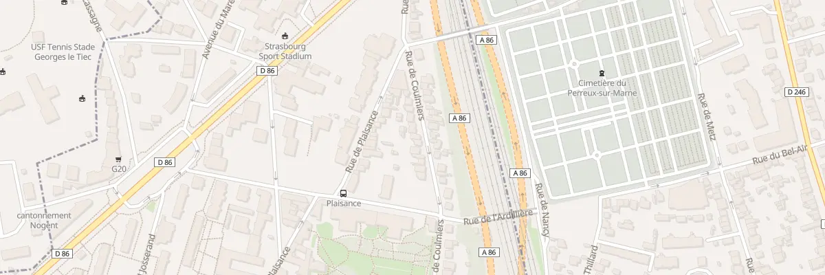 Plan du 33 Rue de Coulmiers à Nogent-sur-Marne