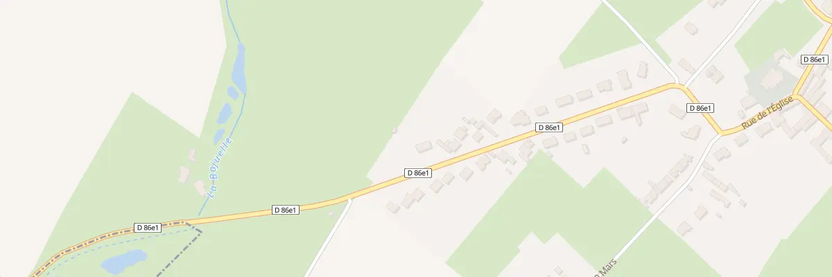 Plan du 272 Rue du Onze Novembre à La Comté