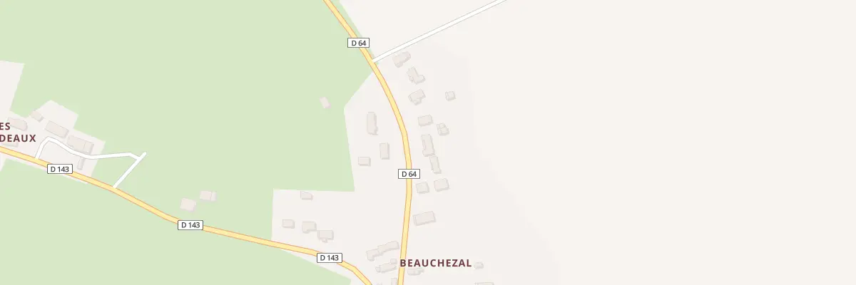 Plan du 135 Les Cris à Saint-Georges-de-Poisieux