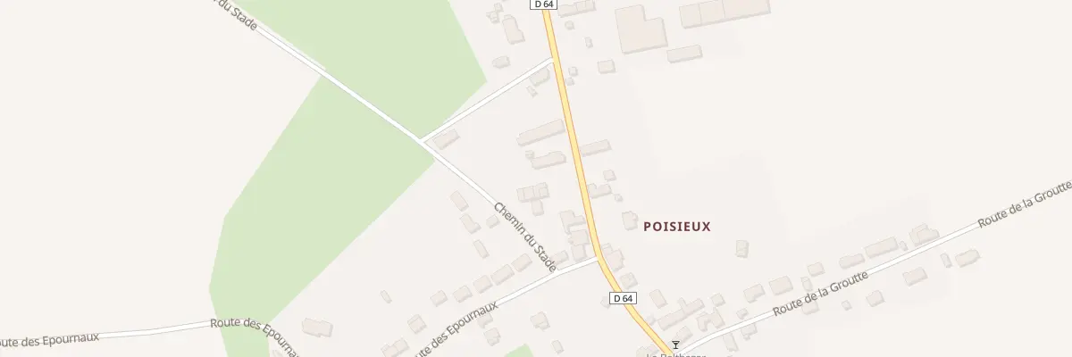 Plan du 46 Rte de Saint-amand à Saint-Georges-de-Poisieux