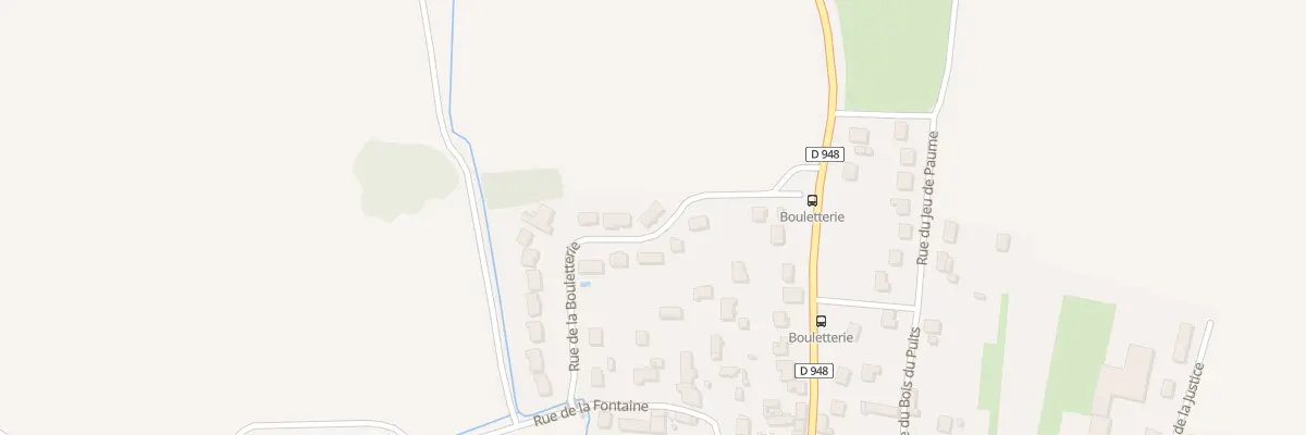 Plan du 2 Rue de la Bouletterie à Auvernaux