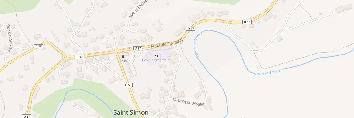 Plan du 1 Pl de la Pradelle à Saint-Simon