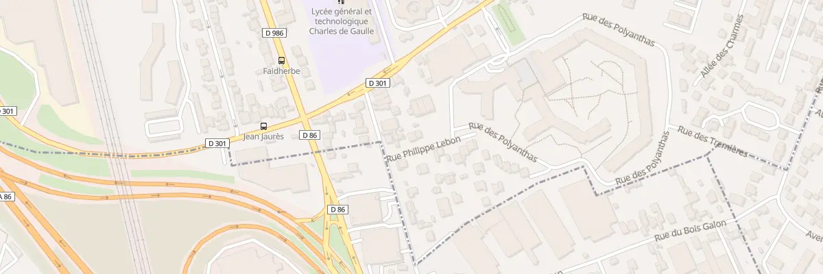 Plan du 77 Rue Philippe Lebon à Rosny-sous-Bois