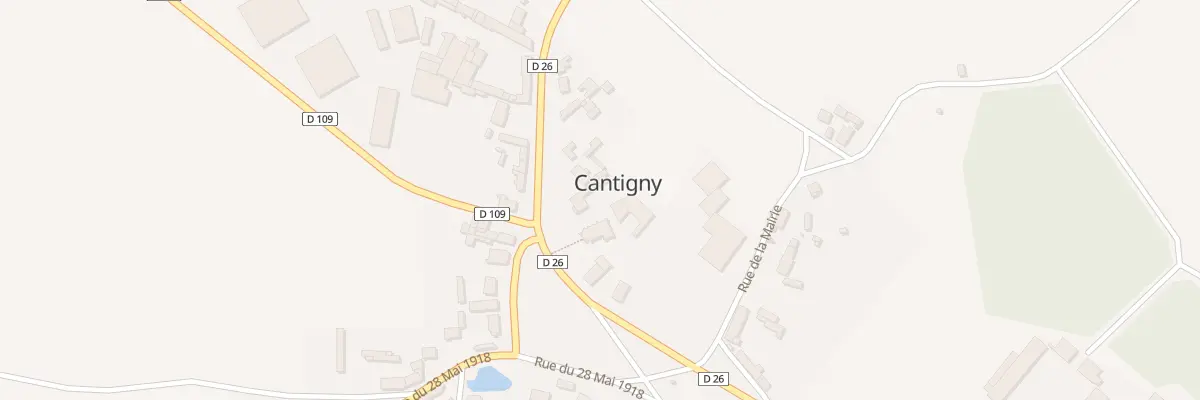 Plan du 12 Rue St Aignan à Cantigny