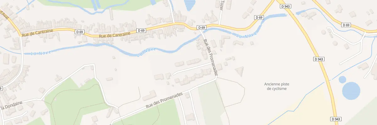 Plan du 62 Rue des Promenades à Lillers