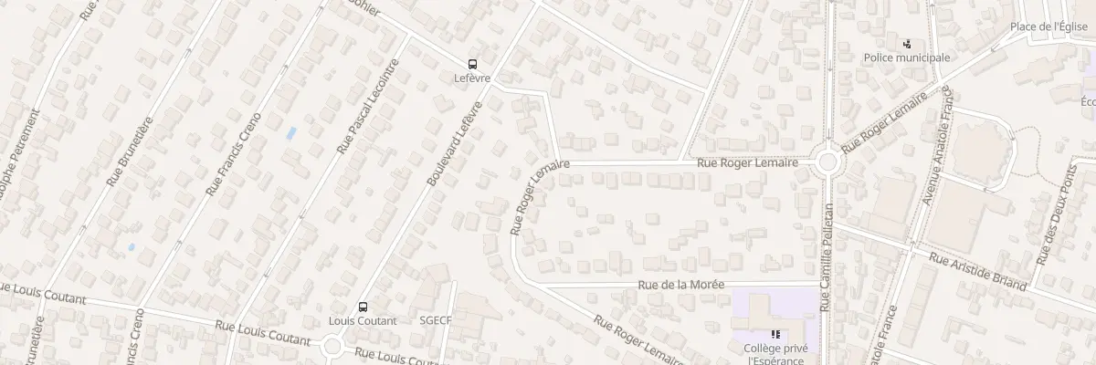 Plan du 52 Rue Roger Lemaire à Aulnay-sous-Bois