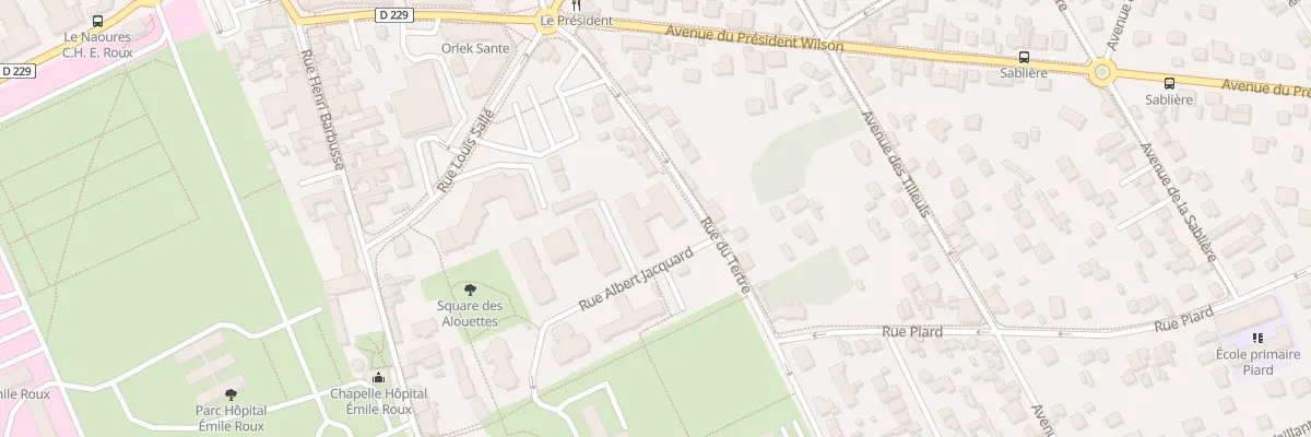 Plan du 8Q Rue du Tertre à Limeil-Brévannes