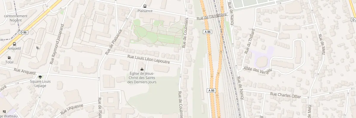 Plan du 27 Rue Louis Léon Lepoutre à Nogent-sur-Marne
