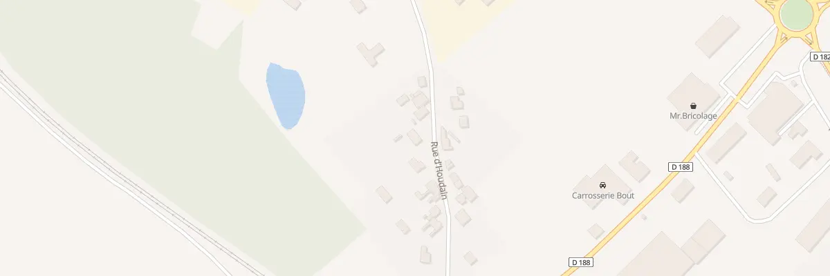 Plan du 37 Rue d’Houdain à Lillers