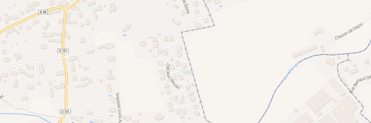 Plan du 5 Cité Jean Moulin à Arpajon-sur-Cère