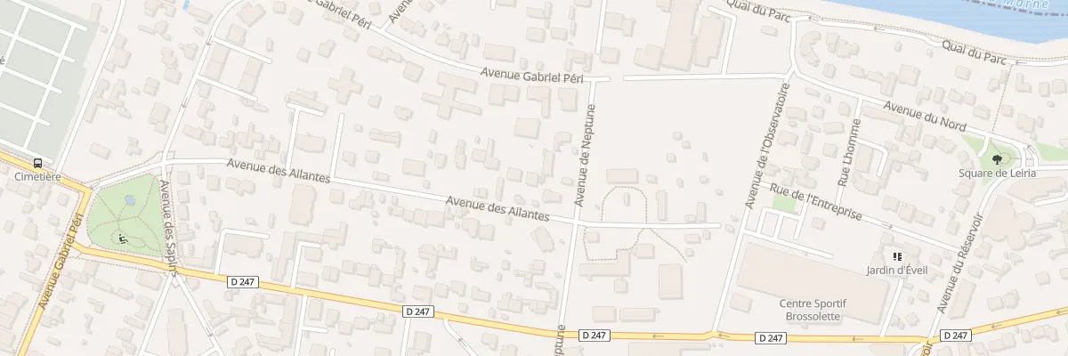 Plan du 31 Av des Ailantes à Saint-Maur-des-Fossés