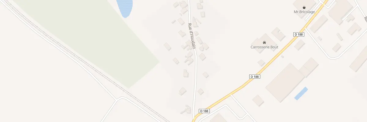 Plan du 45 Rue d’Houdain à Lillers