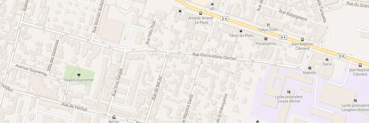 Plan du 29B Rue Pierre Marie Derrien à Champigny-sur-Marne