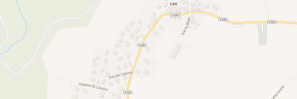 Plan du 3942 Rte de Lax à Baraqueville