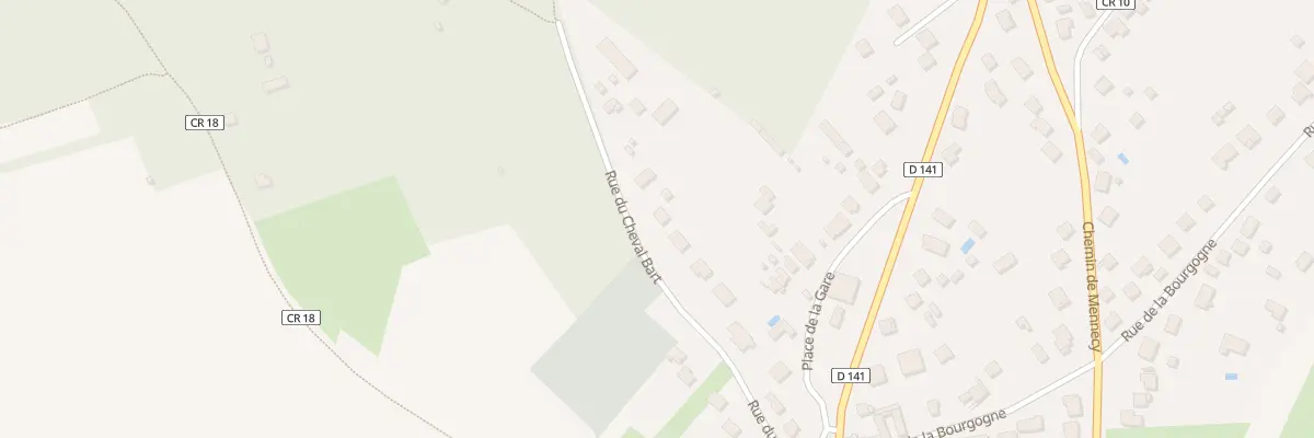Plan du 12 Rue de Cheval Bart à Soisy-sur-École