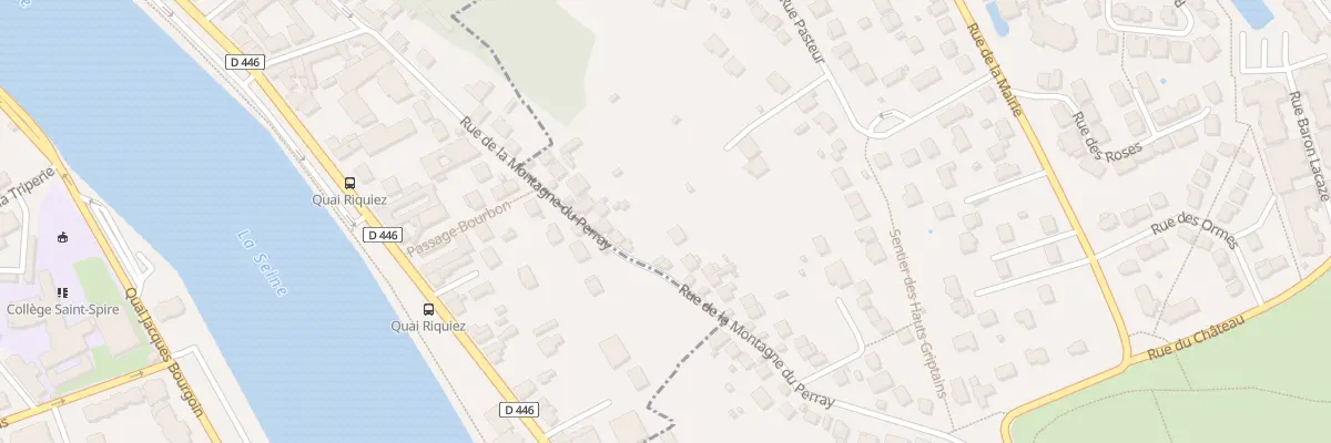 Plan du 15 Rue de la Montagne du Perray à Saint-Pierre-du-Perray