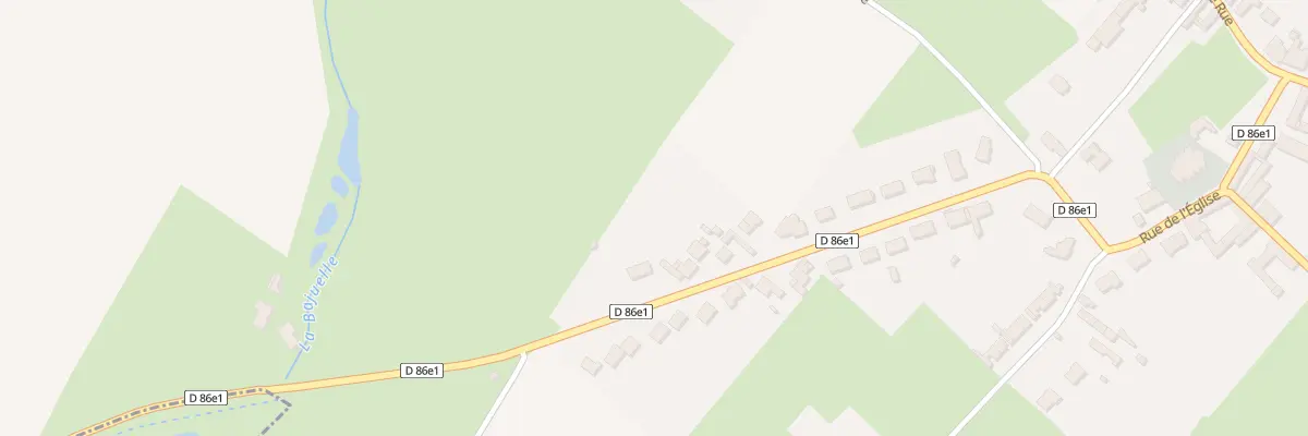 Plan du 238 Rue du Onze Novembre à La Comté