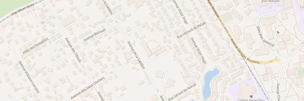 Plan du 15T Av de la Sablière à Limeil-Brévannes