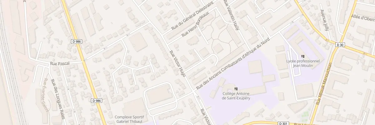 Plan du 147 Rue Victor Hugo à Rosny-sous-Bois