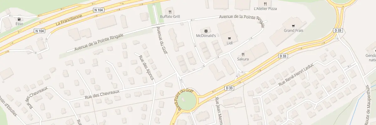 Plan du 3 All Louis Tillet à Saint-Germain-lès-Corbeil