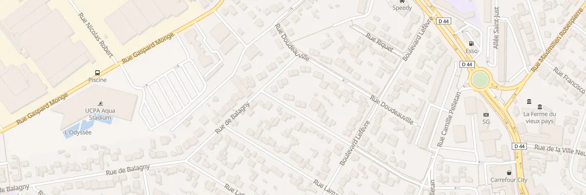 Plan du 28 Rue Ordener à Aulnay-sous-Bois