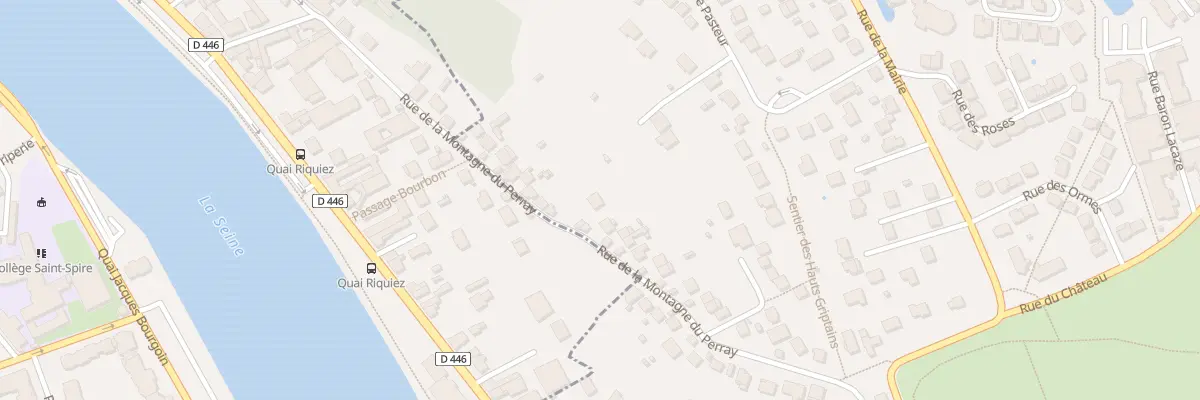 Plan du 17 Rue de la Montagne du Perray à Saint-Pierre-du-Perray