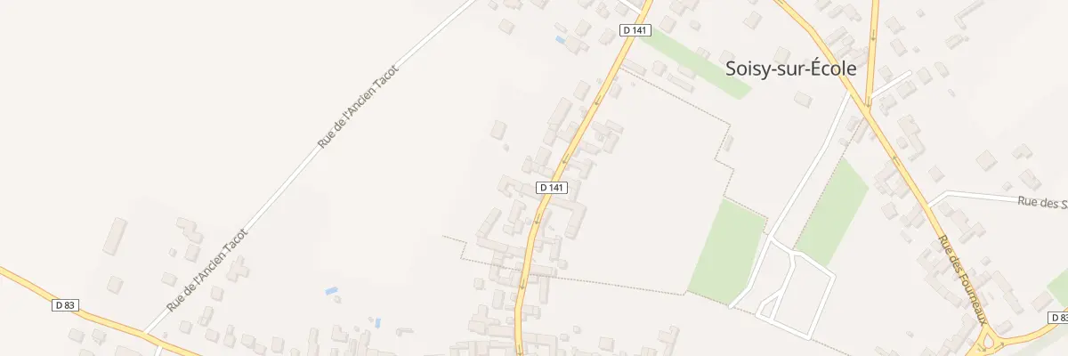 Plan du 21 Rue St Spire à Soisy-sur-École